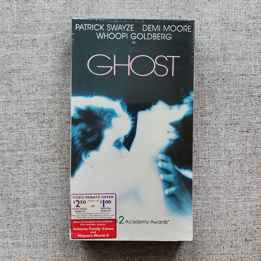 Ghost VTG McDonald's VHS Movie NEW Sealed 1993